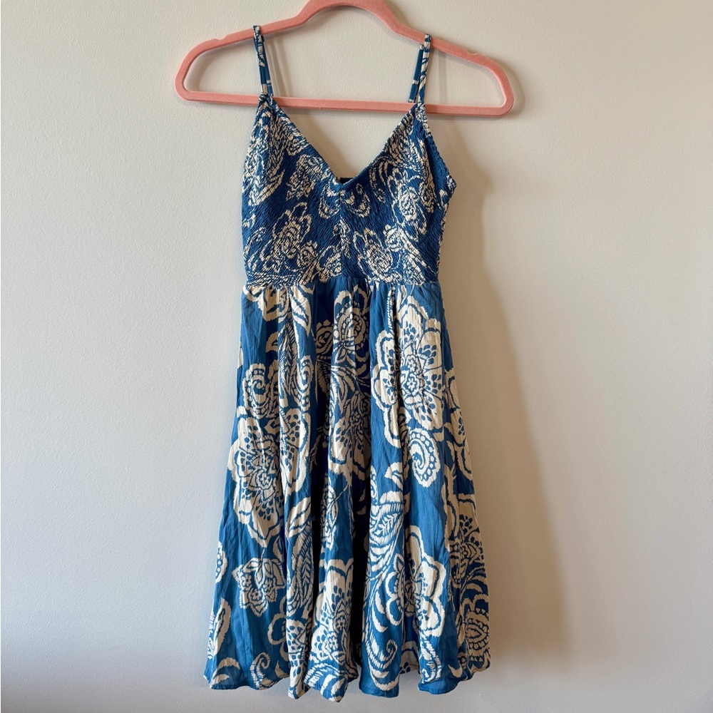 NEW Angie Blue and Cream Beach Dress